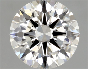 Foto Diamante Natural 0.44 quilates, Redondo , Color H, claridad VS1 y certificado GIA de