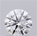 Del inventario de diamantes de laboratorio, 0.73 quilates, Redondo , Color D, claridad VVS2 y certificado IGI