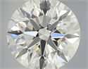 Diamante Natural 0.50 quilates, Redondo , Color J, claridad VVS1 y certificado GIA