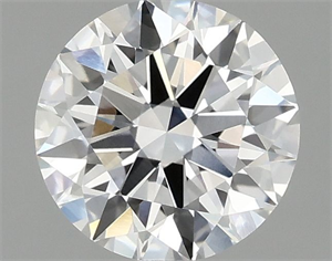 Picture of Lab Grown Diamond 1.10 Carats, Round with Excellent Cut, E Color, VVS2 Clarity and Certified by IGI