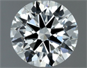 Natural Diamond 0.70 Carats, Round with Very Good Cut, I Color, VVS1 Clarity and Certified by IGI