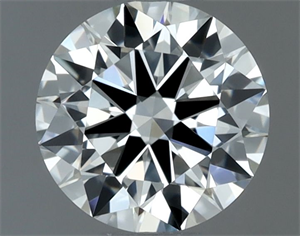 Picture of Natural Diamond 0.70 Carats, Round with Very Good Cut, I Color, VVS1 Clarity and Certified by IGI