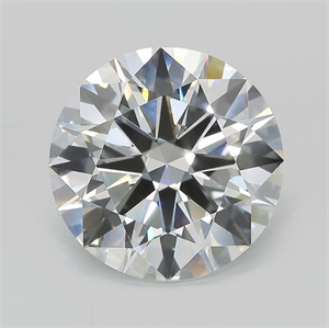 Picture of Lab Grown Diamond 7.61 Carats, Round with Ideal Cut, F Color, VVS2 Clarity and Certified by IGI