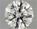 Diamante Natural 1.52 quilates, Redondo , Color H, claridad VVS1 y certificado GIA