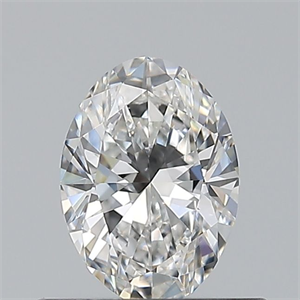Picture of Natural Diamond 0.50 Carats, Oval with  Cut, F Color, VS1 Clarity and Certified by GIA