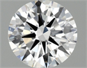 Lab Grown Diamond 1.43 Carats, Round with Ideal Cut, F Color, VS1 Clarity and Certified by IGI