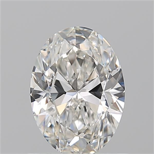 Picture of Natural Diamond 0.90 Carats, Oval with  Cut, H Color, VS1 Clarity and Certified by GIA
