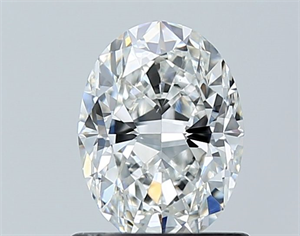Picture of Natural Diamond 1.00 Carats, Oval with  Cut, F Color, VS2 Clarity and Certified by GIA