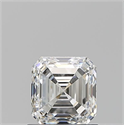 Diamante Natural 1.01 quilates, Asscher , Color H, claridad VVS1 y certificado GIA