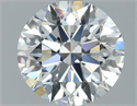 Diamante Natural 1.37 quilates, Redondo , Color E, claridad VS1 y certificado GIA