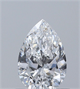 Diamante Natural 0.50 quilates, De pera , Color D, claridad VS1 y certificado GIA