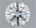 Diamante Natural 0.60 quilates, Redondo , Color F, claridad VS2 y certificado GIA