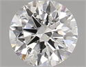 Natural Diamond 0.83 Carats, Round with Excellent Cut, G Color, I1 Clarity and Certified by GIA