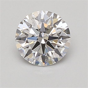 Picture of Lab Grown Diamond 0.88 Carats, Round with Ideal Cut, D Color, VS1 Clarity and Certified by IGI