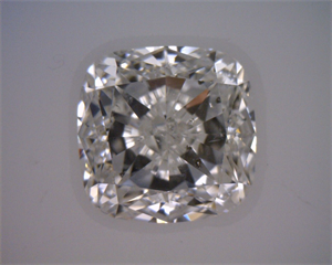 Foto Diamante Natural 2.20 quilates, Del cojín , Color G, claridad SI2 y certificado GIA de