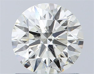 Foto Diamante Natural 1.02 quilates, Redondo , Color I, claridad SI2 y certificado IGI de