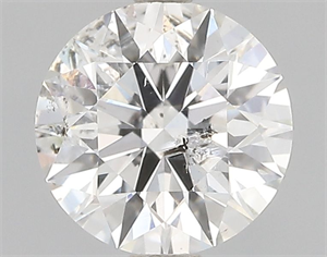 Picture of Natural Diamond 1.07 Carats, Round with Excellent Cut, H Color, I1 Clarity and Certified by GIA