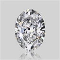 Natural Diamond 1.70 Carats, Oval with  Cut, D Color, VVS2 Clarity and Certified by GIA