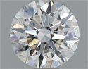 Diamante Natural 0.50 quilates, Redondo , Color G, claridad VVS2 y certificado GIA