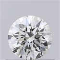 Diamante Natural 0.40 quilates, Redondo , Color H, claridad VVS1 y certificado GIA