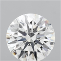 Del inventario de diamantes de laboratorio, 2.52 quilates, Redondo , Color F, claridad VS2 y certificado IGI