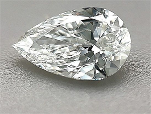 Picture of Natural Diamond 1.20 Carats, Pear with  Cut, E Color, VS1 Clarity and Certified by GIA
