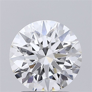 Picture of Lab Grown Diamond 2.05 Carats, Round with Ideal Cut, E Color, VS1 Clarity and Certified by IGI