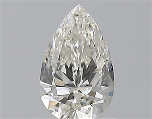 Picture of Natural Diamond 0.55 Carats, Pear with  Cut, H Color, VVS2 Clarity and Certified by GIA