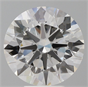 Lab Grown Diamond 5.60 Carats, Round with Ideal Cut, E Color, VVS2 Clarity and Certified by IGI