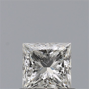 Picture of Natural Diamond 0.50 Carats, Princess with  Cut, G Color, VVS2 Clarity and Certified by IGI