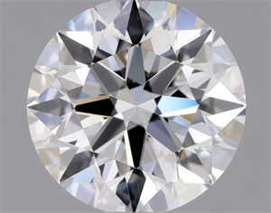 Picture of Natural Diamond 0.75 Carats, Round with Excellent Cut, D Color, VS1 Clarity and Certified by GIA