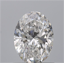 Diamante Natural 0.70 quilates, Ovalado , Color D, claridad VS2 y certificado GIA