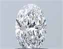 Diamante Natural 0.70 quilates, Ovalado , Color E, claridad SI1 y certificado GIA