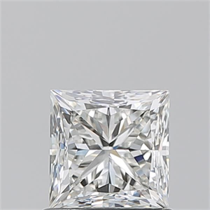 Picture of Natural Diamond 1.01 Carats, Princess with  Cut, I Color, VVS1 Clarity and Certified by GIA