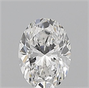 Natural Diamond 0.50 Carats, Oval with  Cut, E Color, VS1 Clarity and Certified by GIA