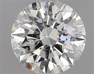 Picture of Natural Diamond 0.70 Carats, Round with Very Good Cut, F Color, I1 Clarity and Certified by GIA