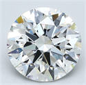 Diamante Natural 2.50 quilates, Redondo , Color H, claridad VS1 y certificado GIA