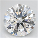 Del inventario de diamantes de laboratorio, 3.47 quilates, Redondo , Color D, claridad IF y certificado IGI