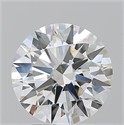 Diamante Natural 3.01 quilates, Redondo , Color H, claridad VS1 y certificado GIA