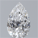 Diamante Natural 1.51 quilates, De pera , Color D, claridad VVS2 y certificado GIA