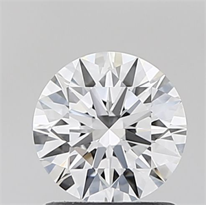 Picture of Lab Grown Diamond 1.05 Carats, Round with Ideal Cut, D Color, VVS1 Clarity and Certified by IGI