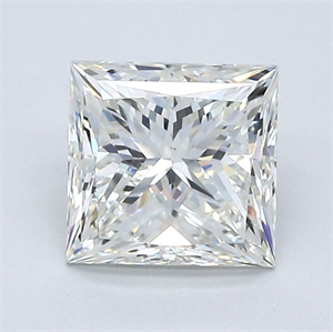 Foto Diamante Natural 1.50 quilates, Princesa , Color J, claridad VS1 y certificado GIA de