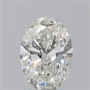 Picture of Natural Diamond 2.21 Carats, Oval with  Cut, H Color, VVS2 Clarity and Certified by GIA