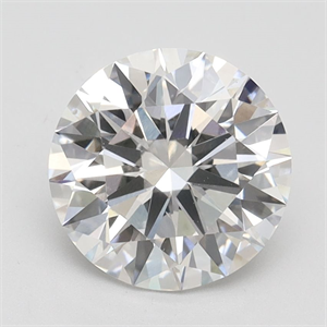 Foto Del inventario de diamantes de laboratorio, 2.33 quilates, Redondo , Color F, claridad VS2 y certificado IGI de