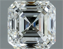 Natural Diamond 1.02 Carats, Asscher with  Cut, H Color, VS2 Clarity and Certified by IGI