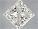 Natural Diamond 0.60 Carats, Princess with  Cut, G Color, VVS1 Clarity and Certified by IGI