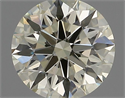 Diamante Natural 0.72 quilates, Redondo , Color M, claridad VS1 y certificado IGI