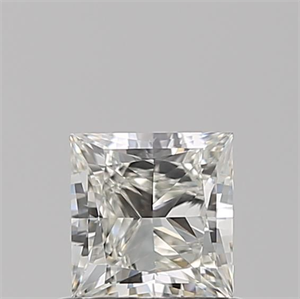 Picture of Natural Diamond 0.70 Carats, Princess with  Cut, I Color, VVS1 Clarity and Certified by GIA