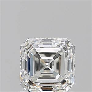Foto Diamante Natural 1.01 quilates, Asscher , Color H, claridad VVS2 y certificado GIA de
