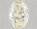 Natural Diamond 4.01 Carats, Oval with  Cut, J Color, SI1 Clarity and Certified by IGI